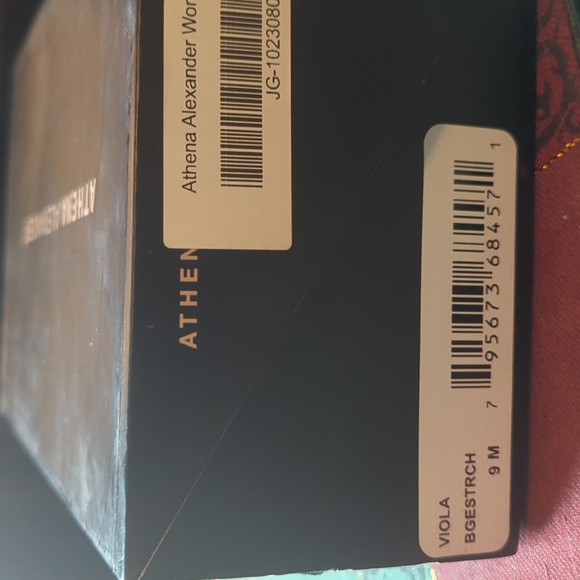 Athena Alexander Viola slide on wedge sandals beige Women's 9 M NEW NWB - Picture 11 of 11